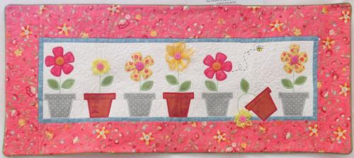 HC 532-May Flowers Bench Pillow-Jeffrey